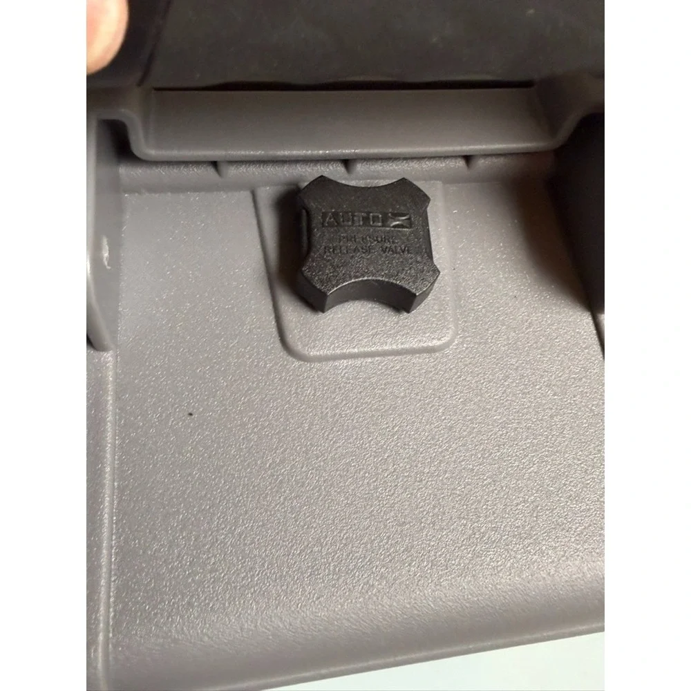 Invicta Impact Watch Storage Case Gray Hard Shell Collector Display Box Foam